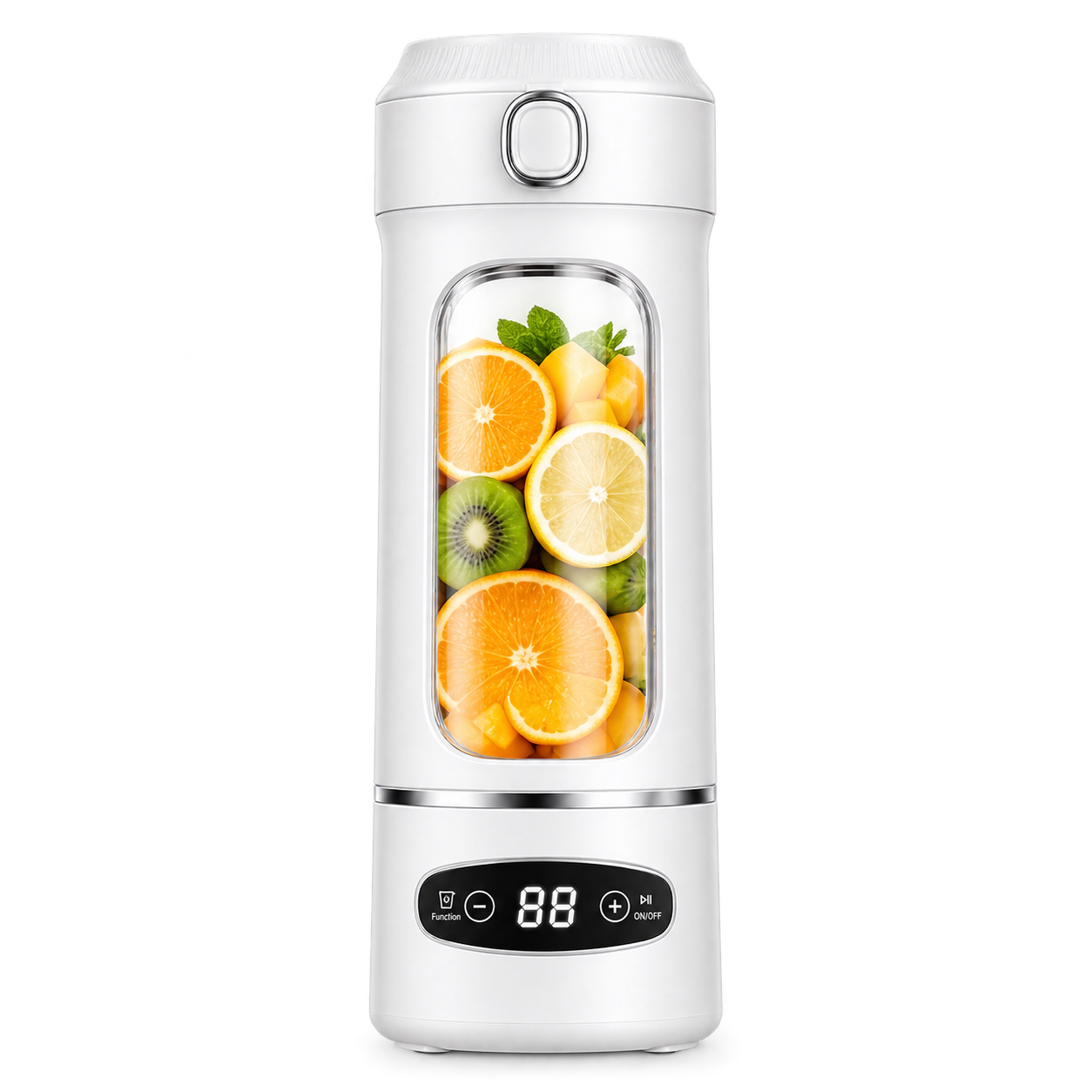Portable Personal Blender, 20 Oz 600ml Rechargeable Smoothie Maker, Cordless Mini Blender for Smoothies, Protein Shakes, Juice & Drinks